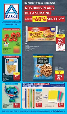 Prospectus promotionnel ALDI valable à partir du 18/08/2026