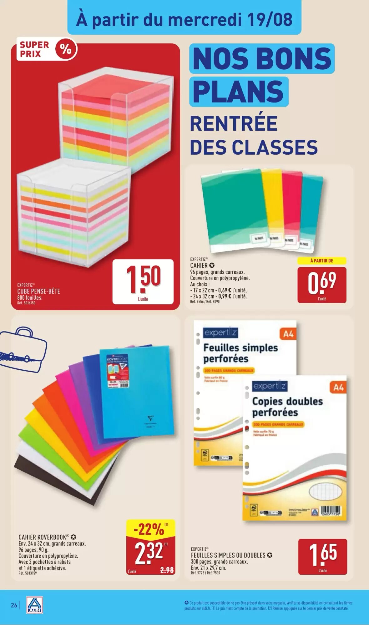 Prospectus promotionnel ALDI valable à partir du 18/08/2026 - Page 28.