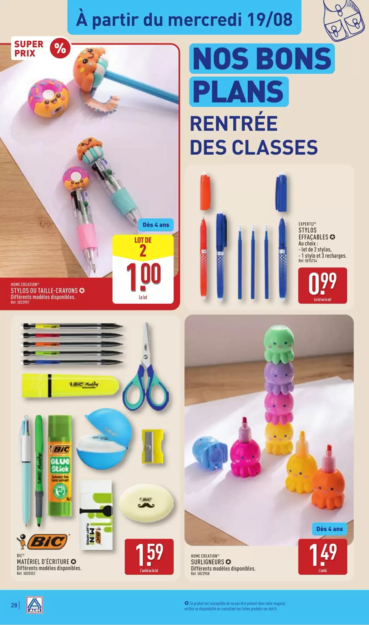 Prospectus promotionnel ALDI valable à partir du 18/08/2026 - Page 30.