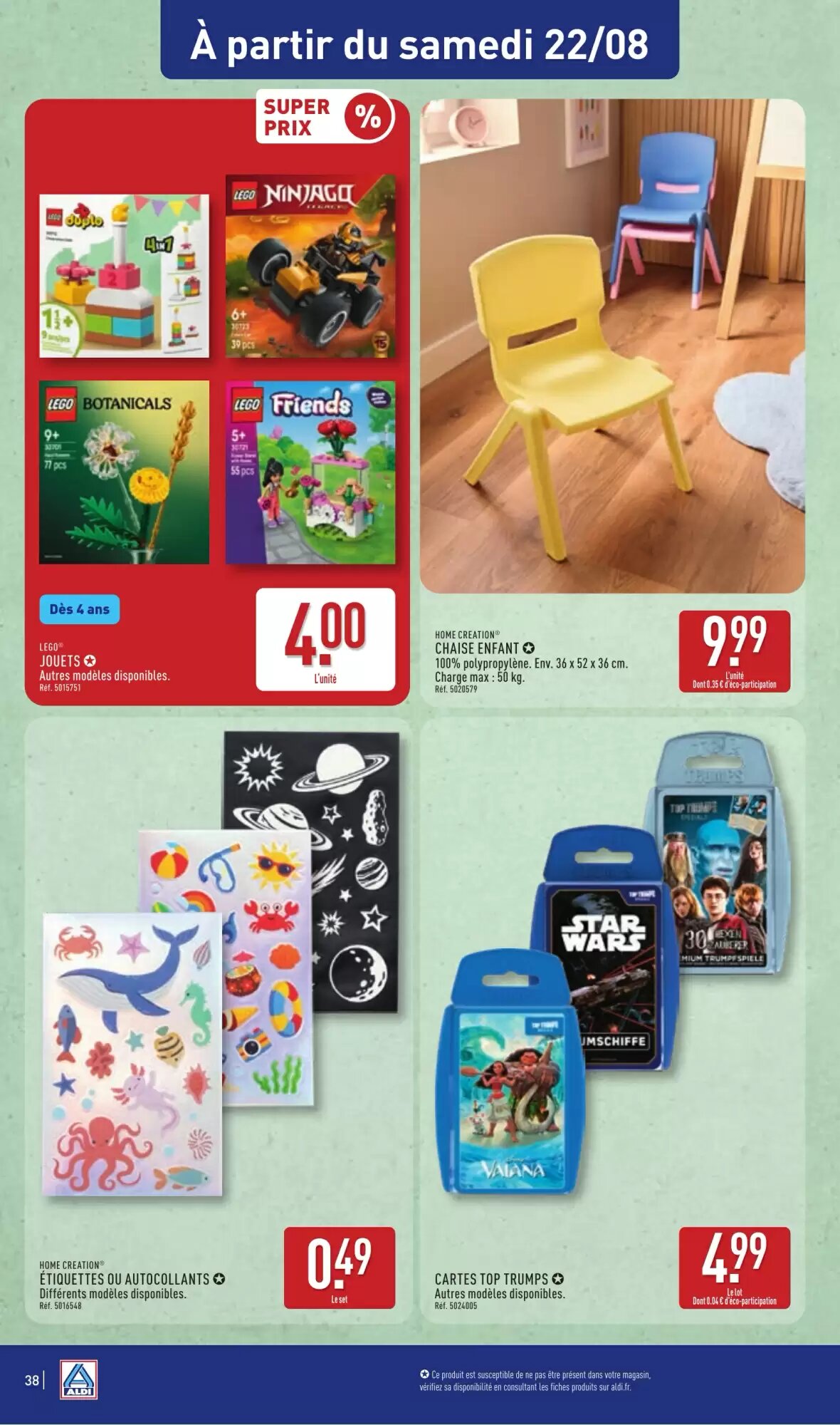 Prospectus promotionnel ALDI valable à partir du 18/08/2026 - Page 40.