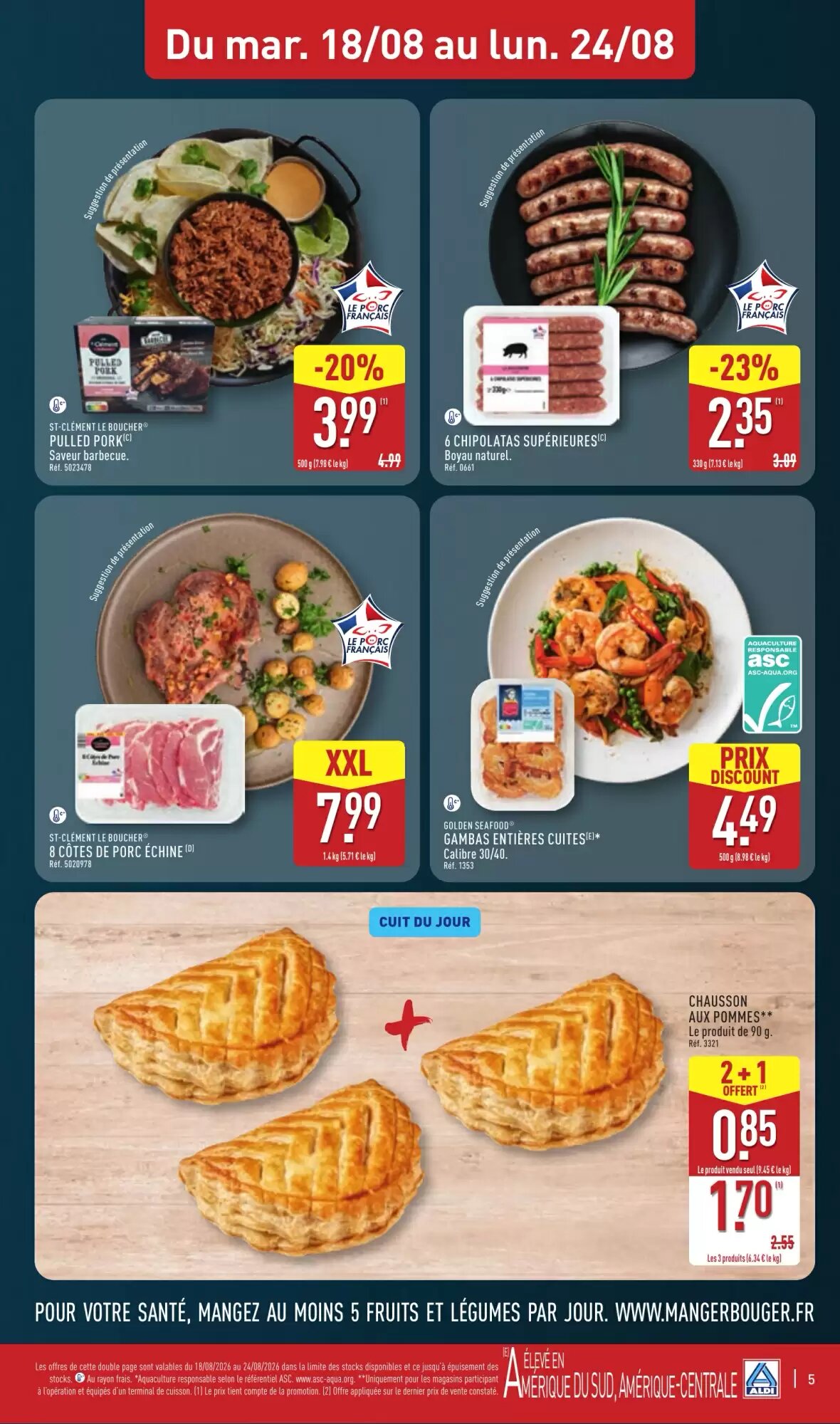 Prospectus promotionnel ALDI valable à partir du 18/08/2026 - Page 7.