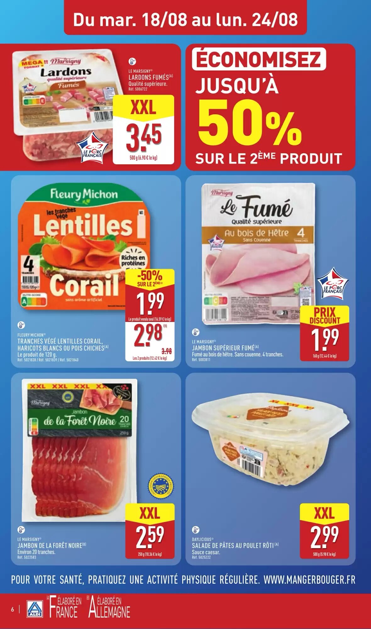 Prospectus promotionnel ALDI valable à partir du 18/08/2026 - Page 8.