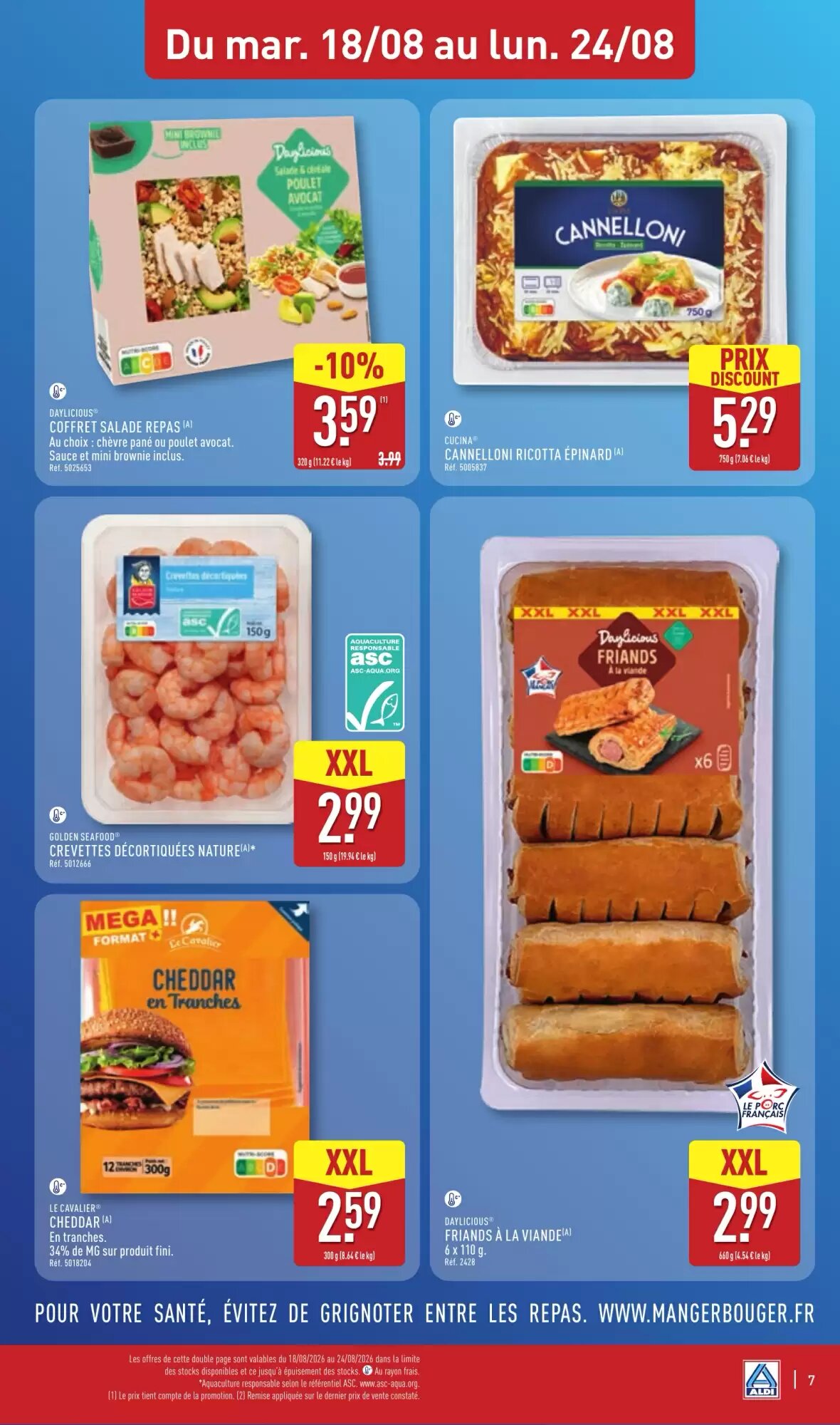 Prospectus promotionnel ALDI valable à partir du 18/08/2026 - Page 9.