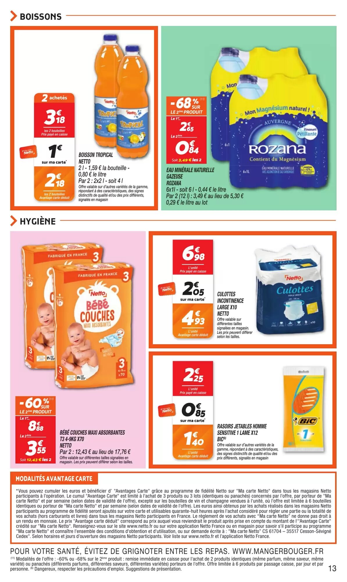 Prospectus promotionnel Netto valable à partir du 18/08/2026 - Page 13.