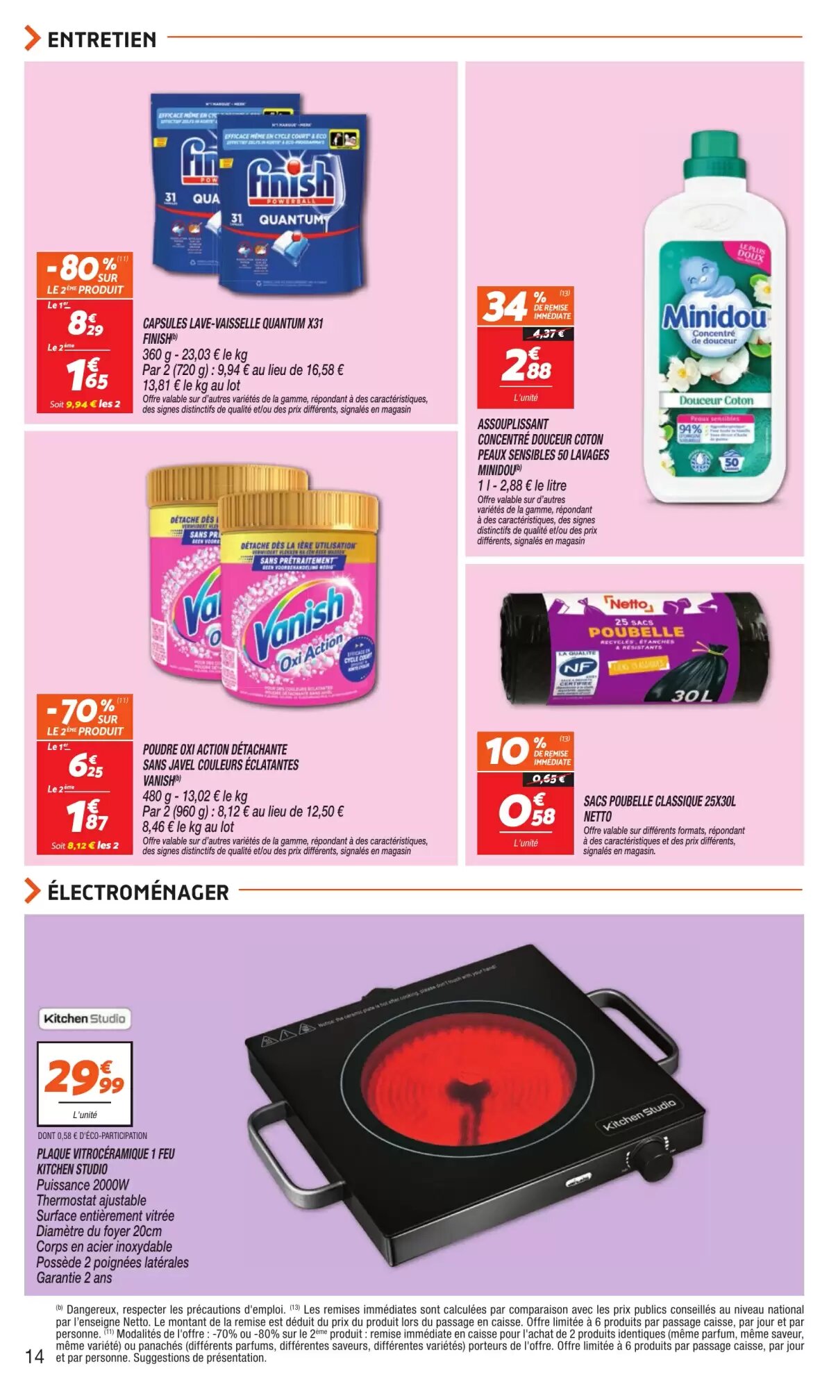 Prospectus promotionnel Netto valable à partir du 18/08/2026 - Page 14.