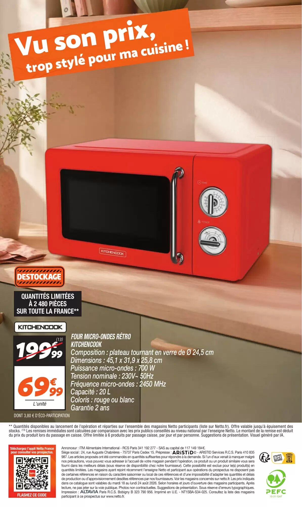 Prospectus promotionnel Netto valable à partir du 18/08/2026 - Page 16.