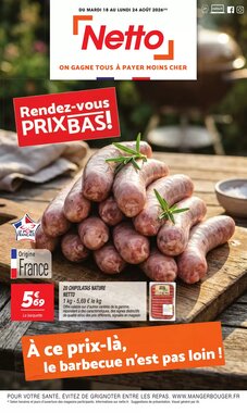 Prospectus promotionnel Netto valable à partir du 18/08/2026