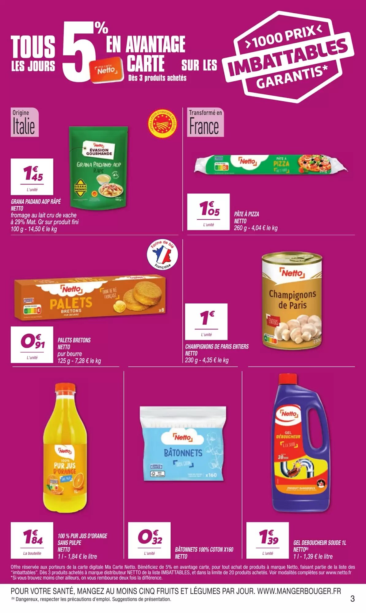 Prospectus promotionnel Netto valable à partir du 18/08/2026 - Page 3.