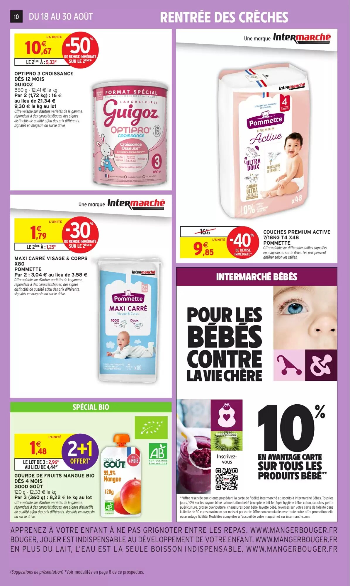 Prospectus promotionnel Intermarché valable à partir du 18/08/2026 - Page 10.