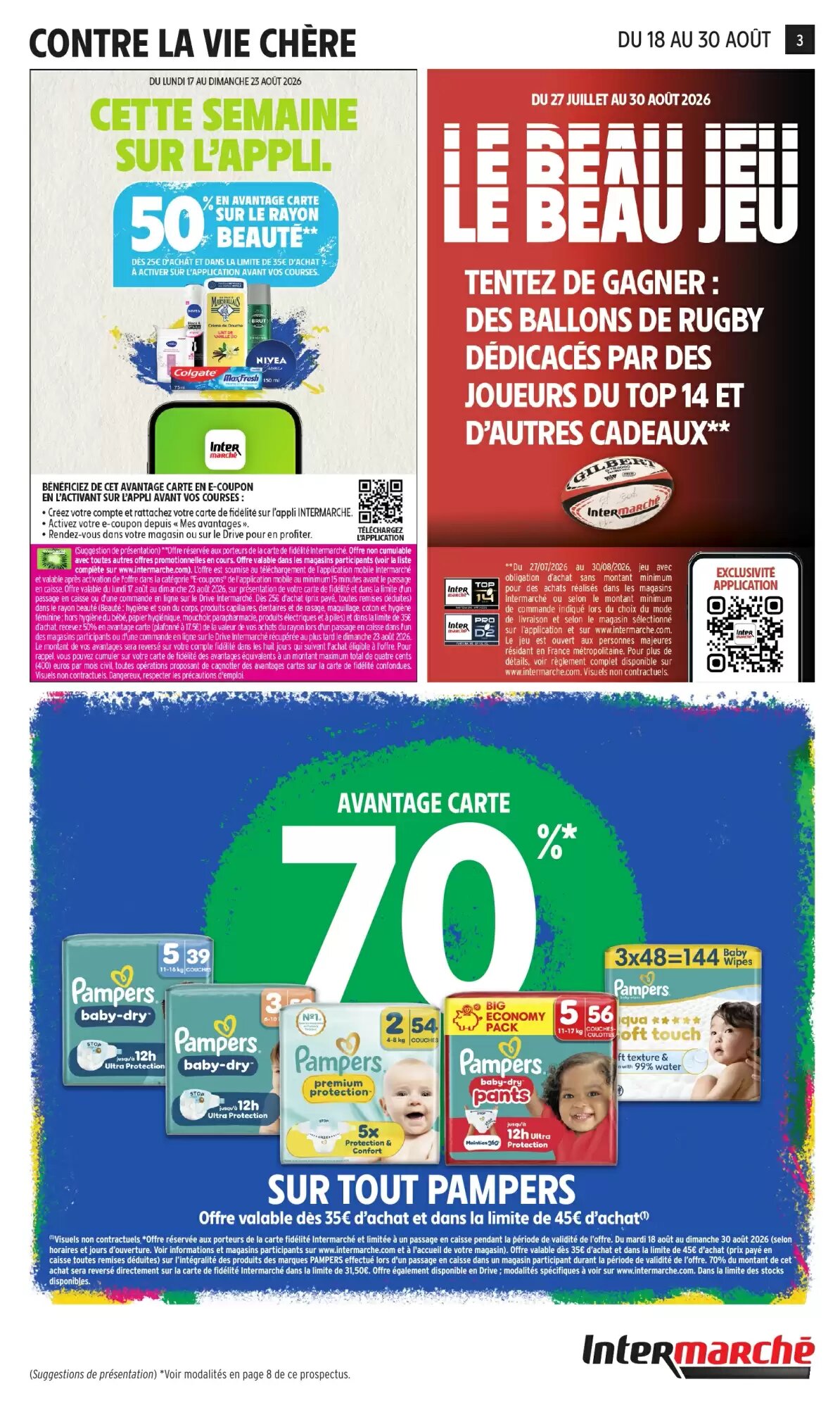 Prospectus promotionnel Intermarché valable à partir du 18/08/2026 - Page 3.