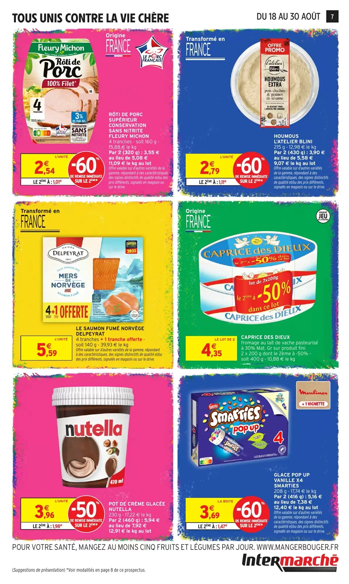 Prospectus promotionnel Intermarché valable à partir du 18/08/2026 - Page 7.