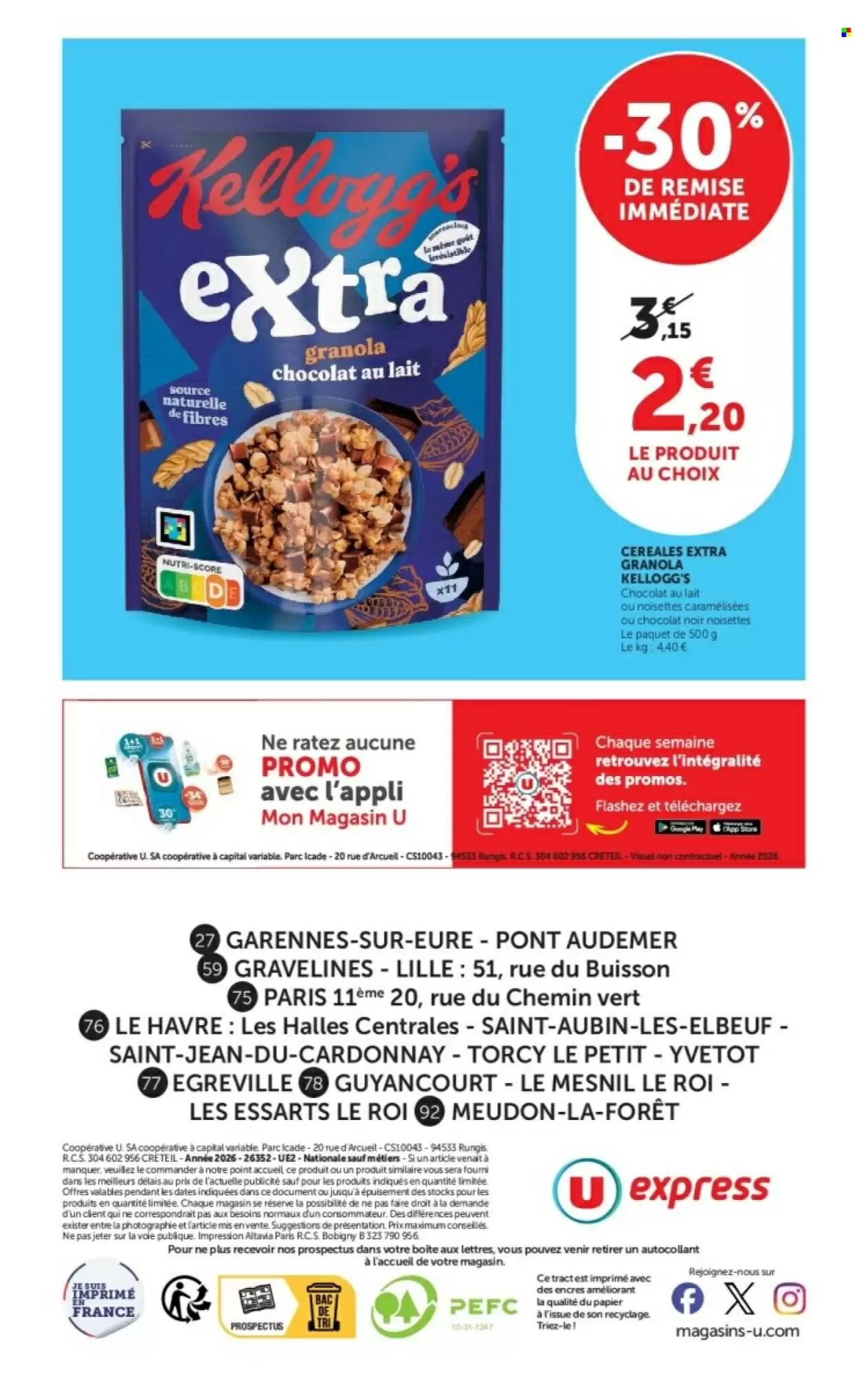 Prospectus promotionnel U Express valable à partir du 18/08/2026 - Page 20.