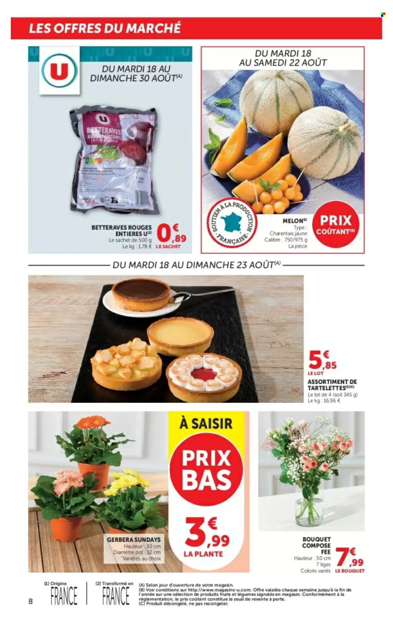 Prospectus promotionnel U Express valable à partir du 18/08/2026 - Page 8.
