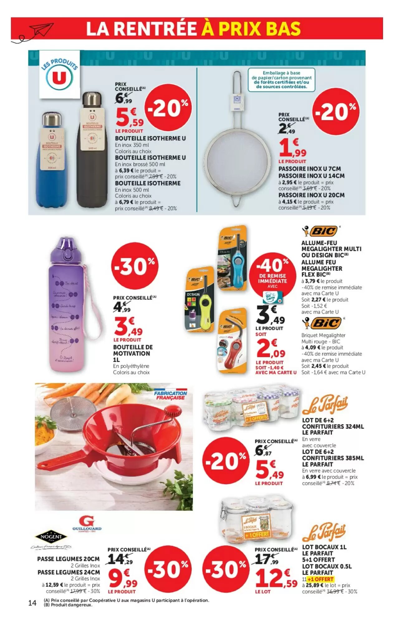 Prospectus promotionnel Super U valable à partir du 18/08/2026 - Page 14.