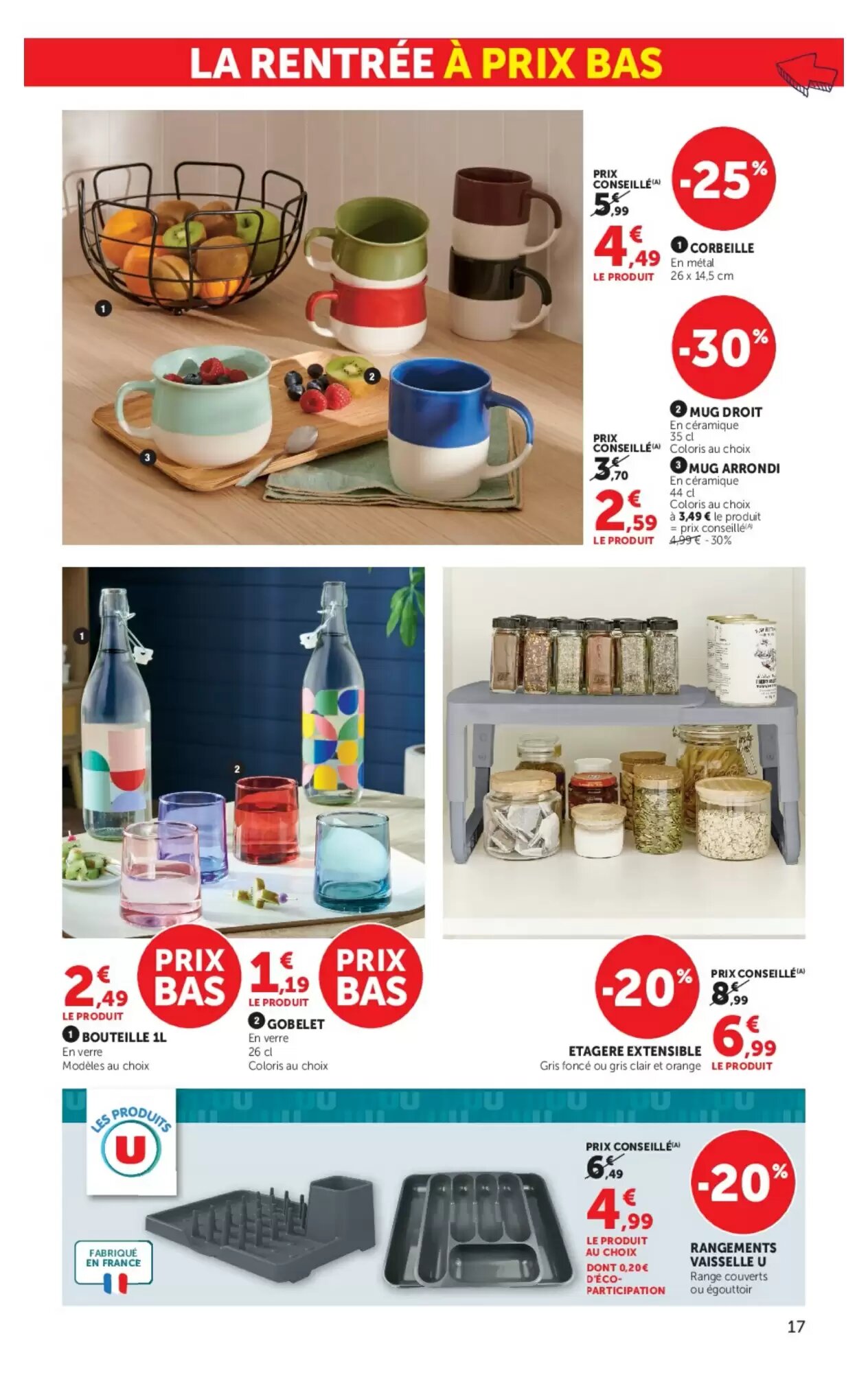 Prospectus promotionnel Super U valable à partir du 18/08/2026 - Page 17.