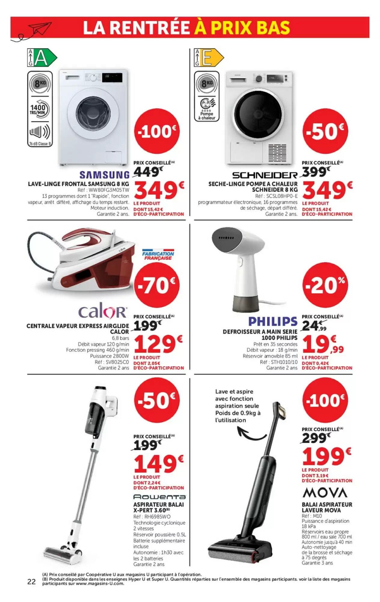 Prospectus promotionnel Super U valable à partir du 18/08/2026 - Page 22.