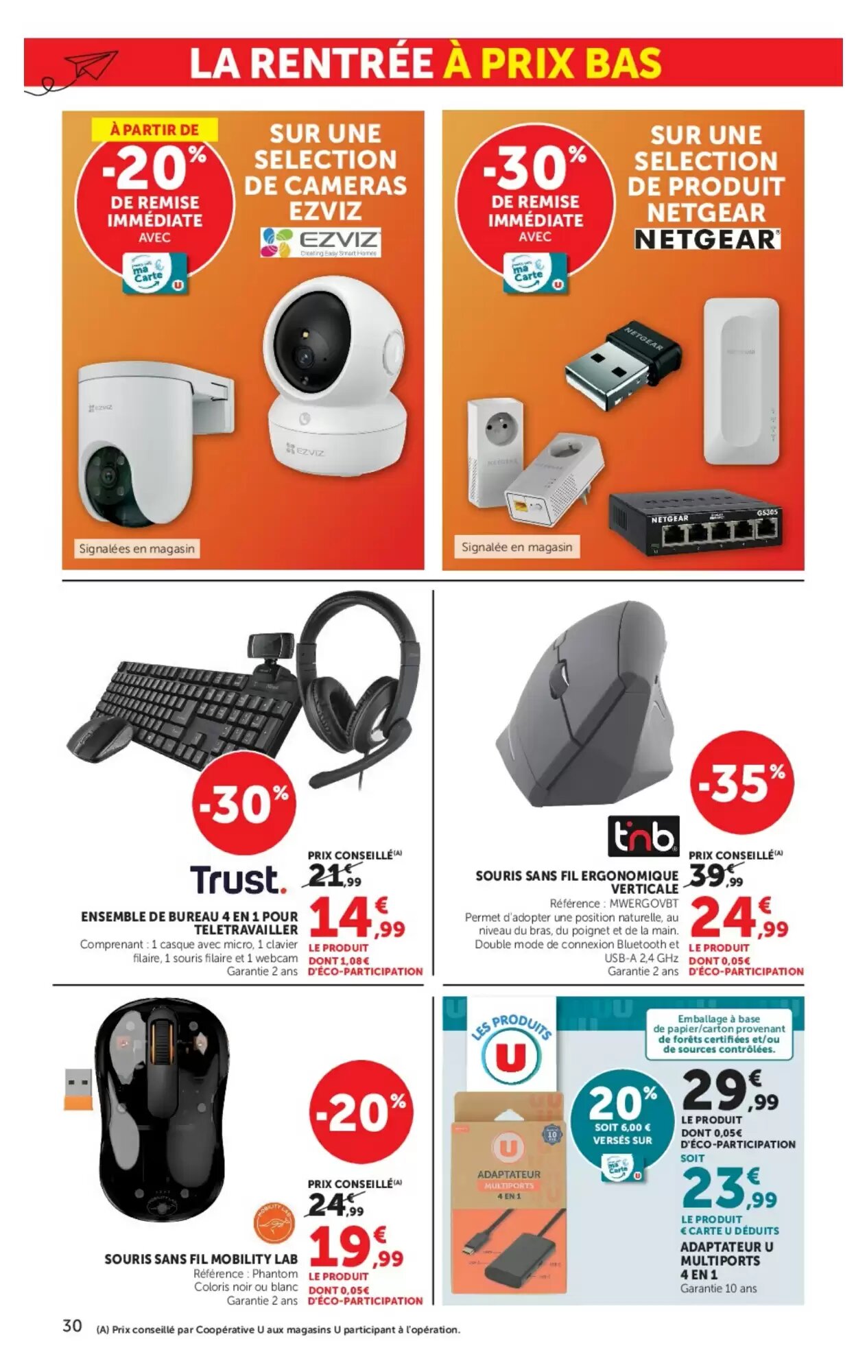 Prospectus promotionnel Super U valable à partir du 18/08/2026 - Page 30.