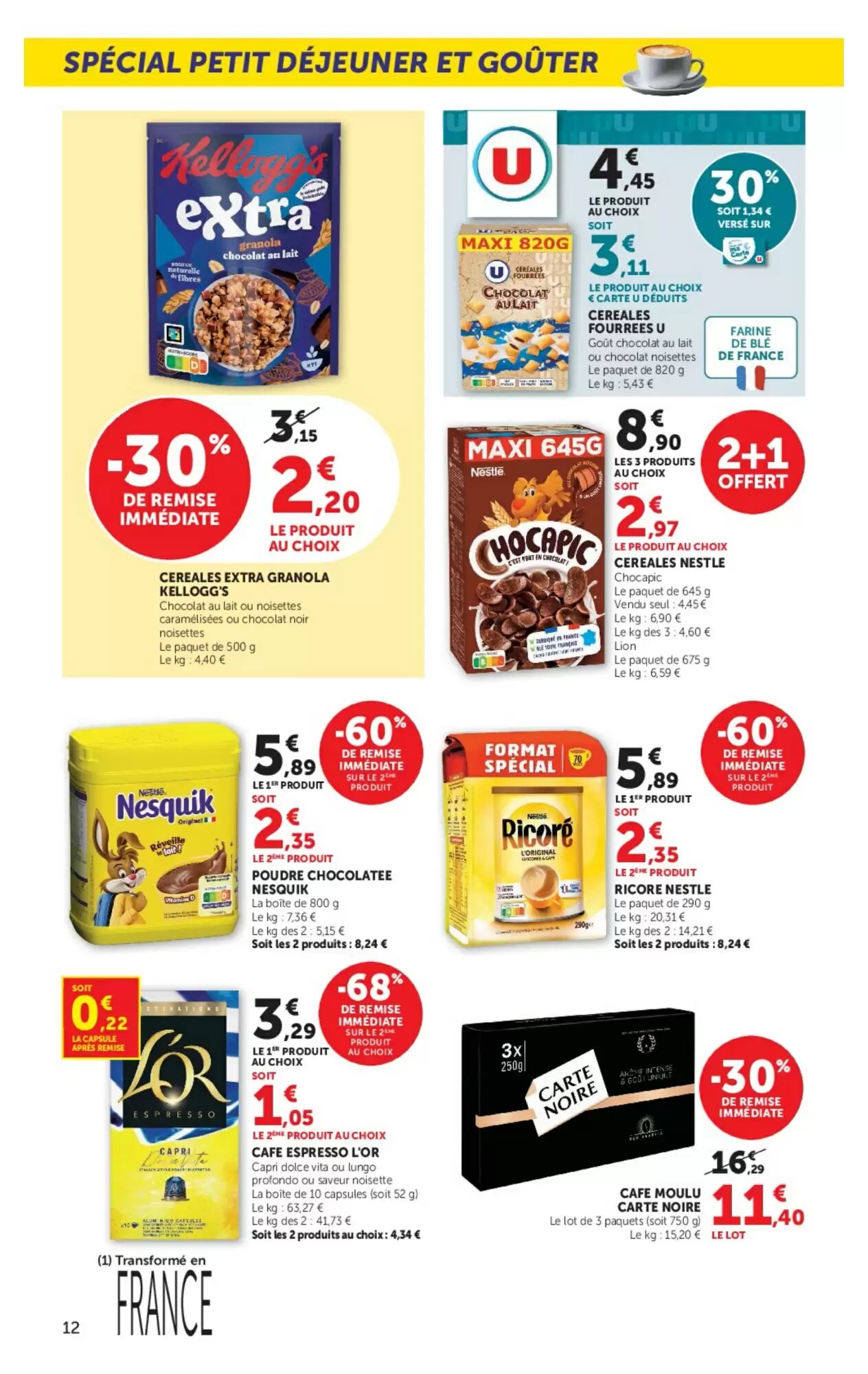 Prospectus promotionnel Super U valable à partir du 18/08/2026 - Page 12.