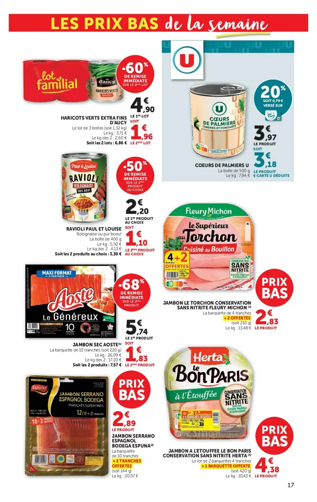 Prospectus promotionnel Super U valable à partir du 18/08/2026 - Page 17.