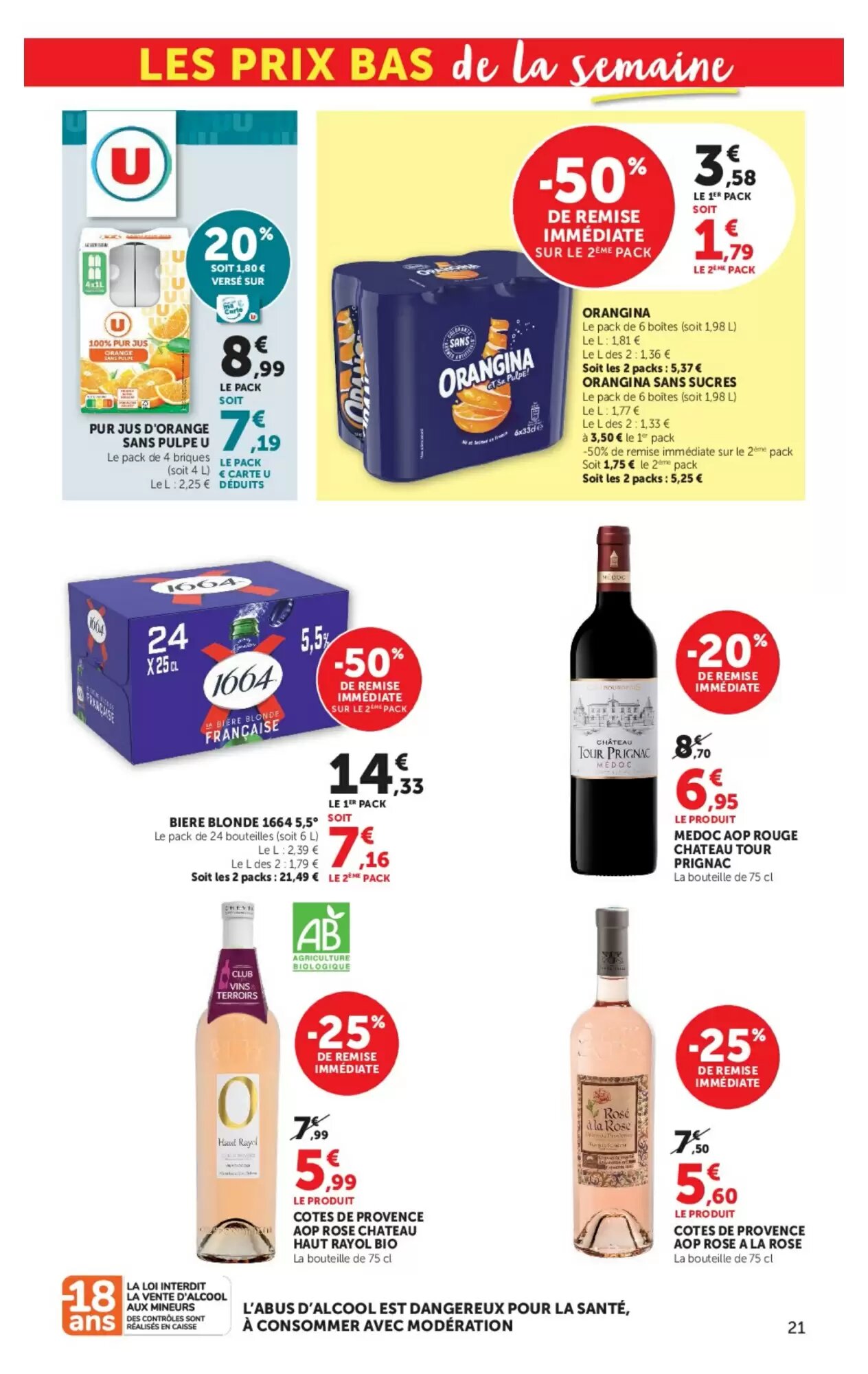 Prospectus promotionnel Super U valable à partir du 18/08/2026 - Page 21.
