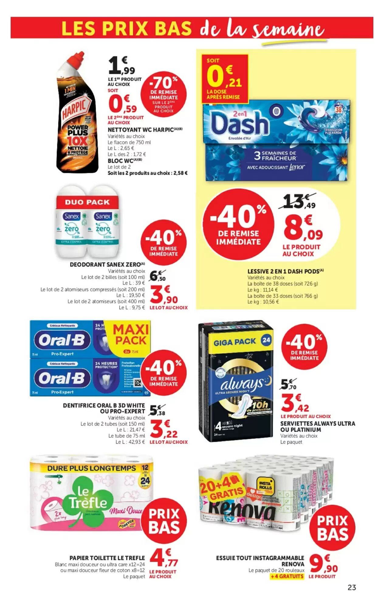 Prospectus promotionnel Super U valable à partir du 18/08/2026 - Page 23.