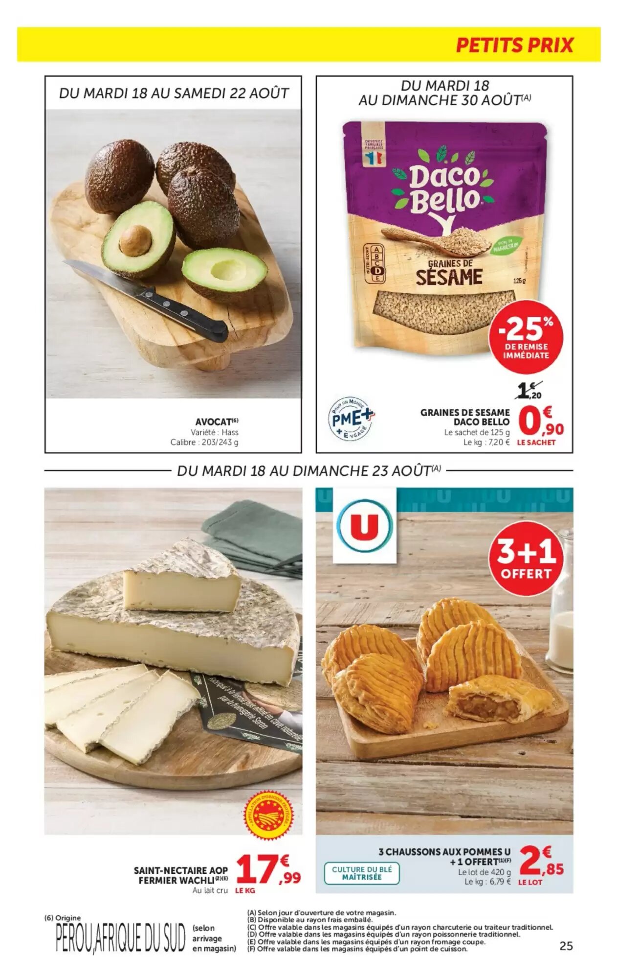 Prospectus promotionnel Super U valable à partir du 18/08/2026 - Page 25.