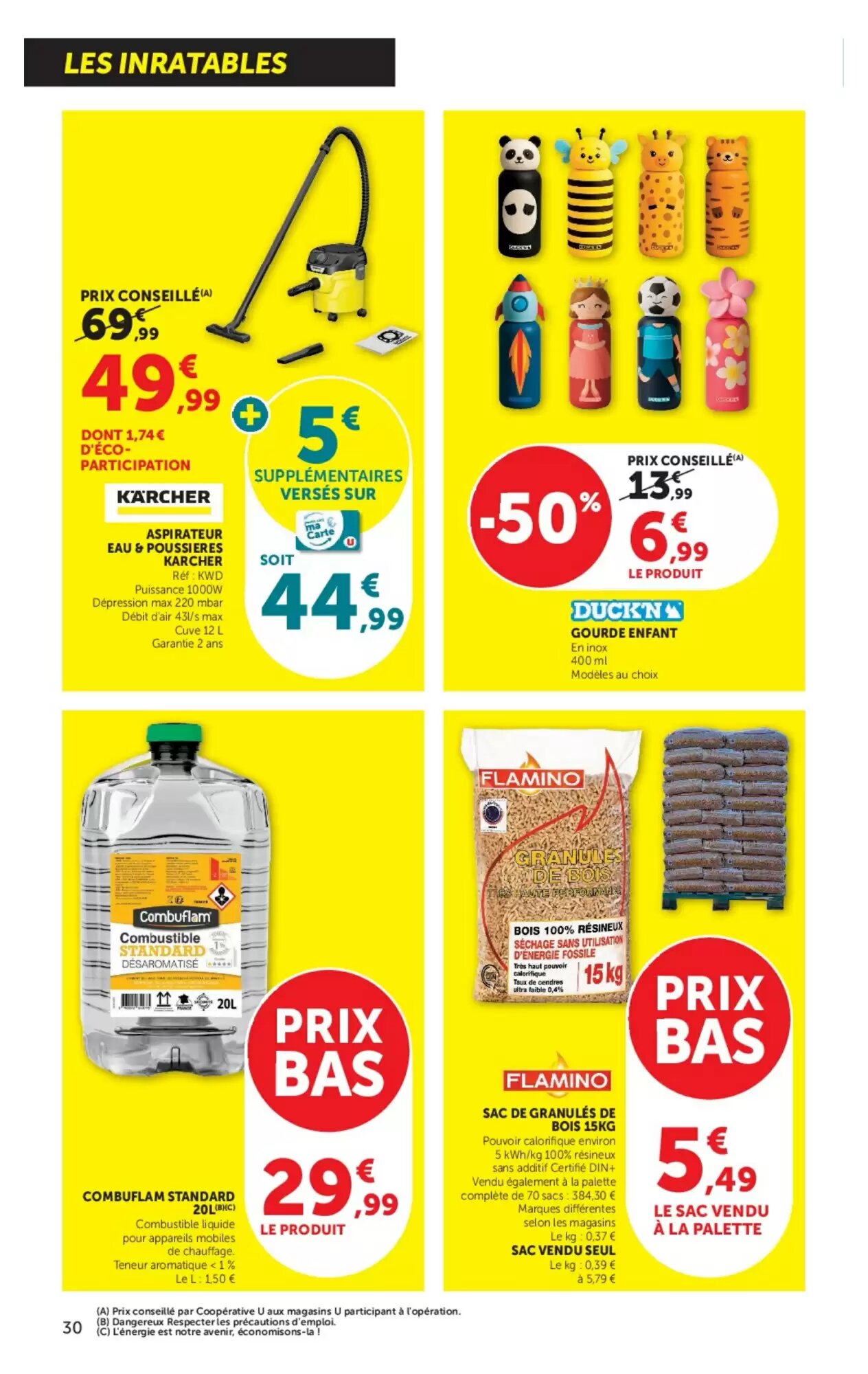 Prospectus promotionnel Super U valable à partir du 18/08/2026 - Page 30.