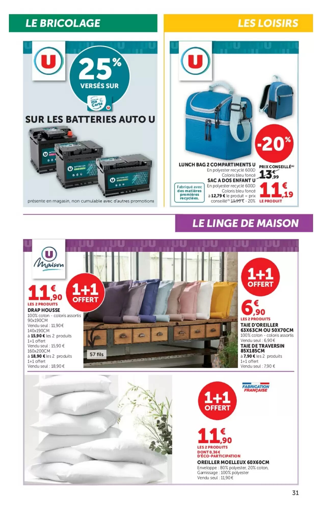 Prospectus promotionnel Super U valable à partir du 18/08/2026 - Page 31.