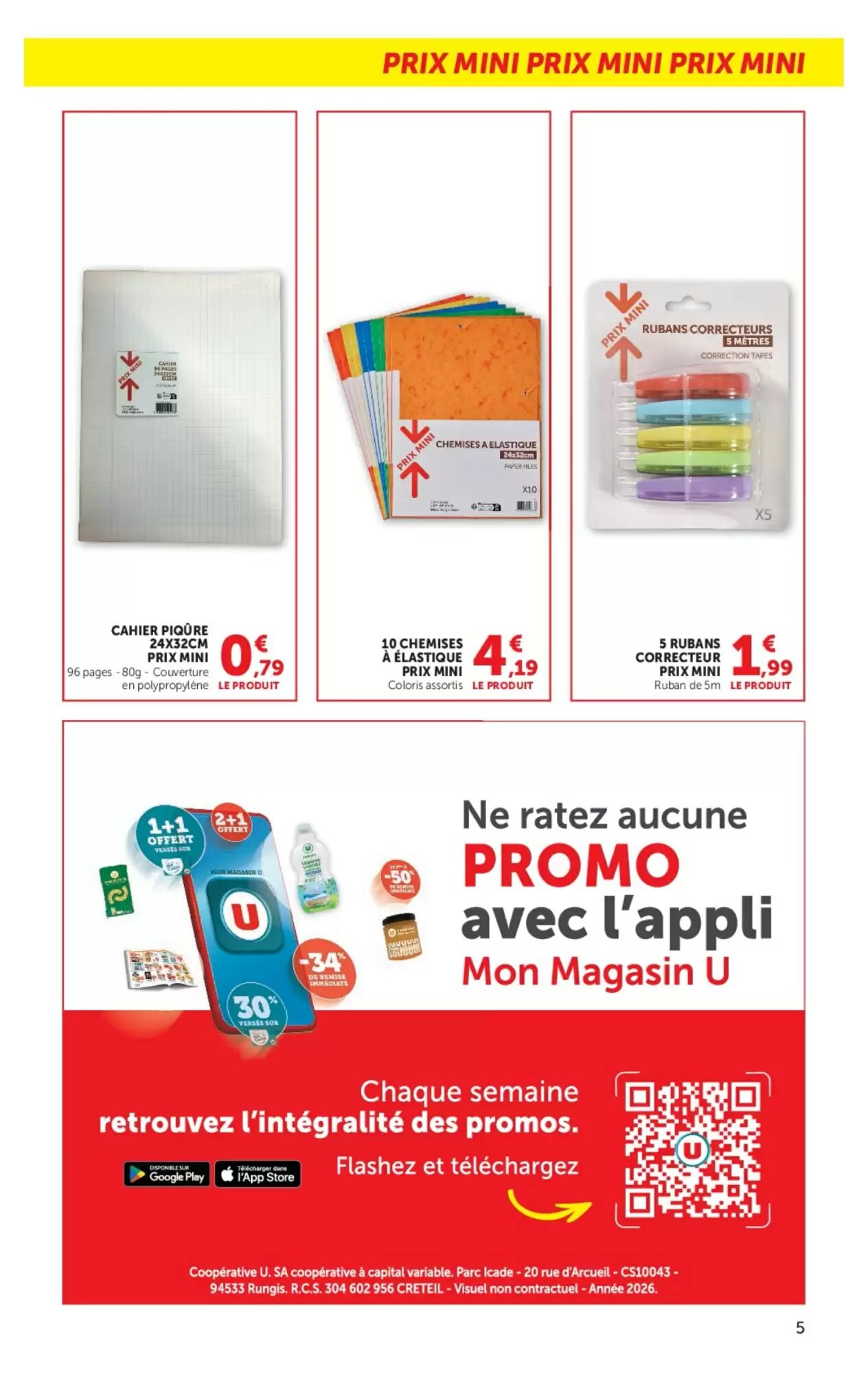 Prospectus promotionnel Super U valable à partir du 18/08/2026 - Page 5.