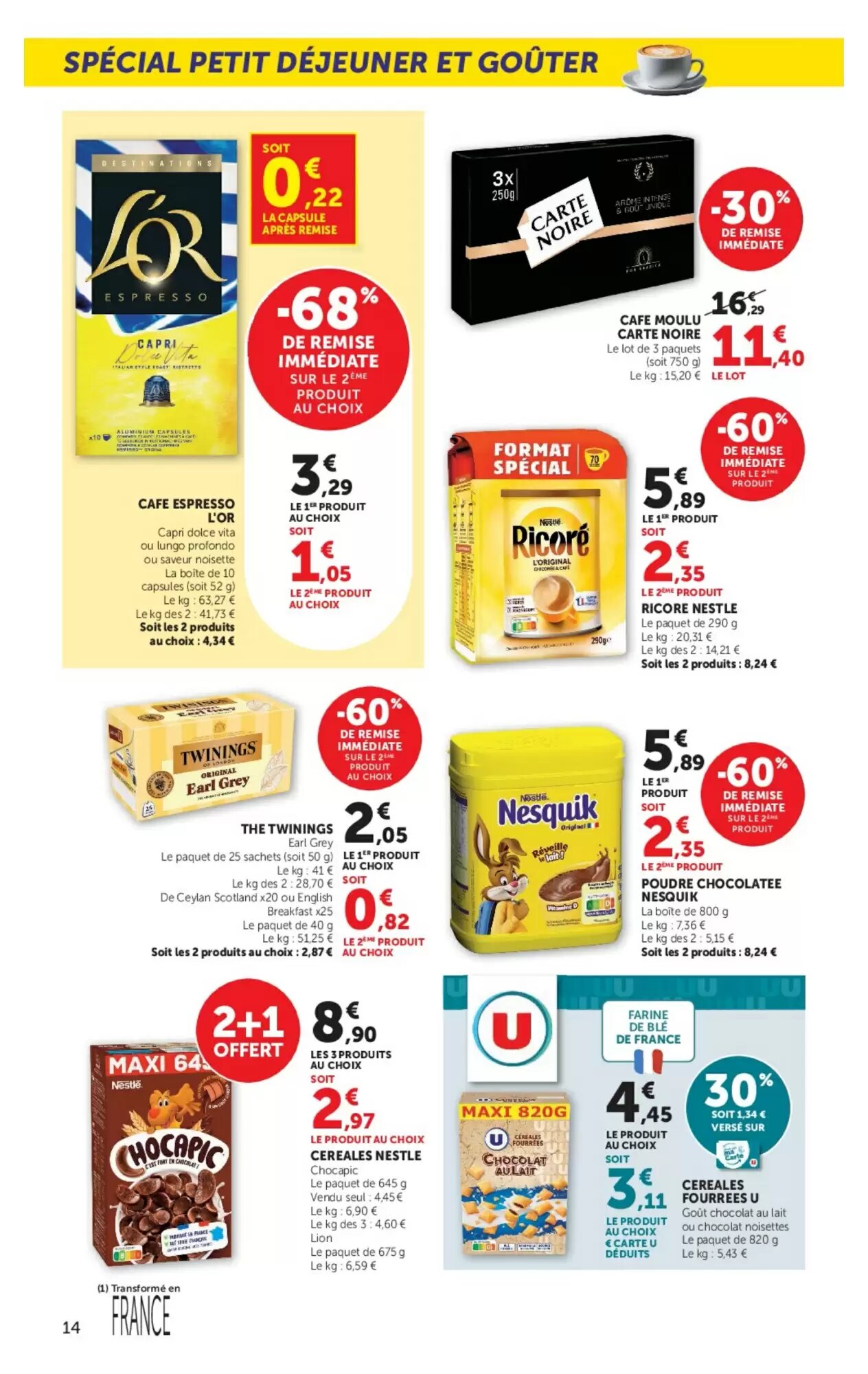 Prospectus promotionnel Hyper U valable à partir du 18/08/2026 - Page 14.