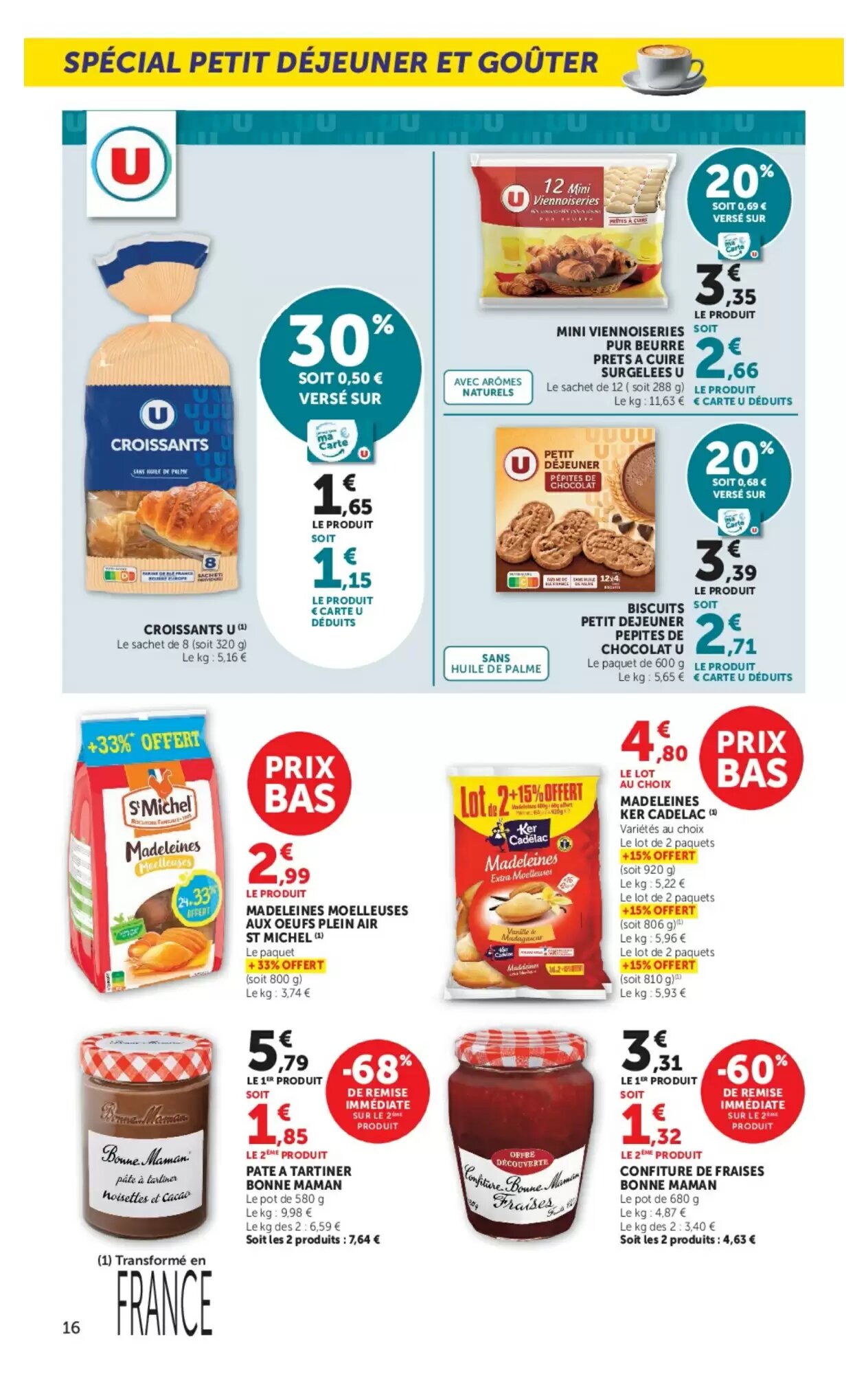 Prospectus promotionnel Hyper U valable à partir du 18/08/2026 - Page 16.