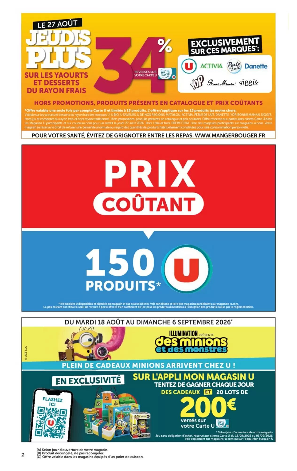 Prospectus promotionnel Hyper U valable à partir du 18/08/2026 - Page 2.