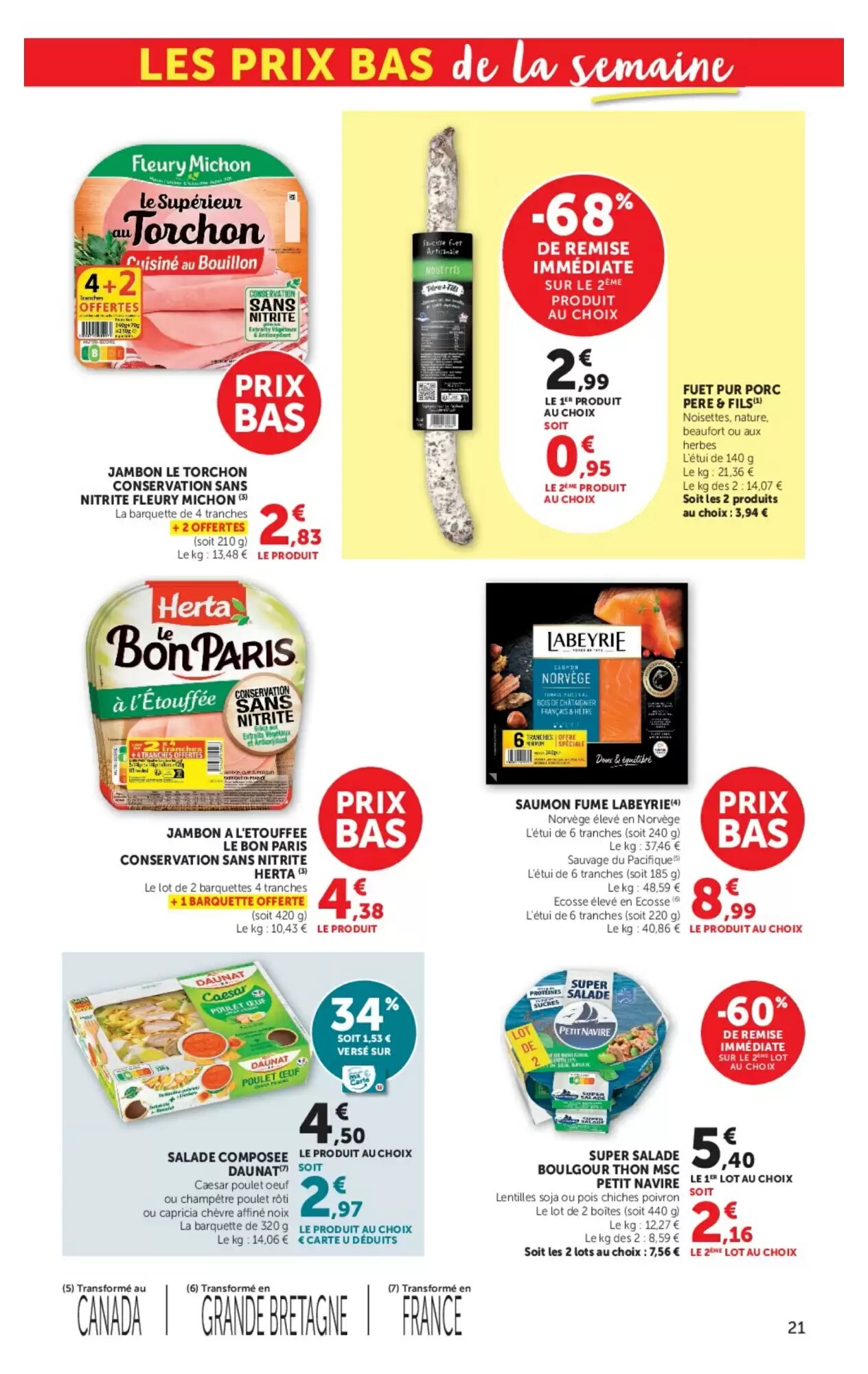 Prospectus promotionnel Hyper U valable à partir du 18/08/2026 - Page 21.