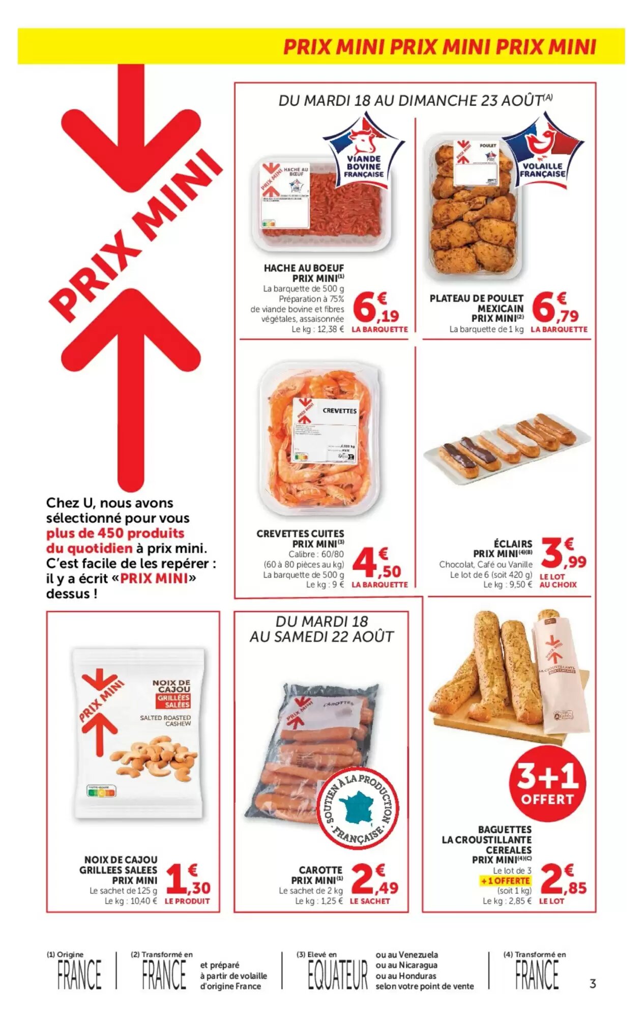 Prospectus promotionnel Hyper U valable à partir du 18/08/2026 - Page 3.