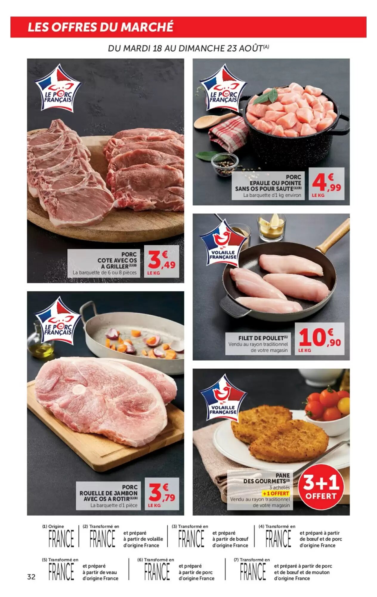 Prospectus promotionnel Hyper U valable à partir du 18/08/2026 - Page 32.