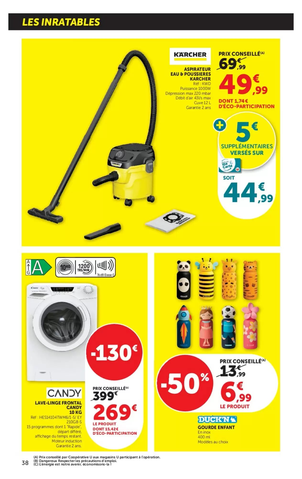 Prospectus promotionnel Hyper U valable à partir du 18/08/2026 - Page 38.