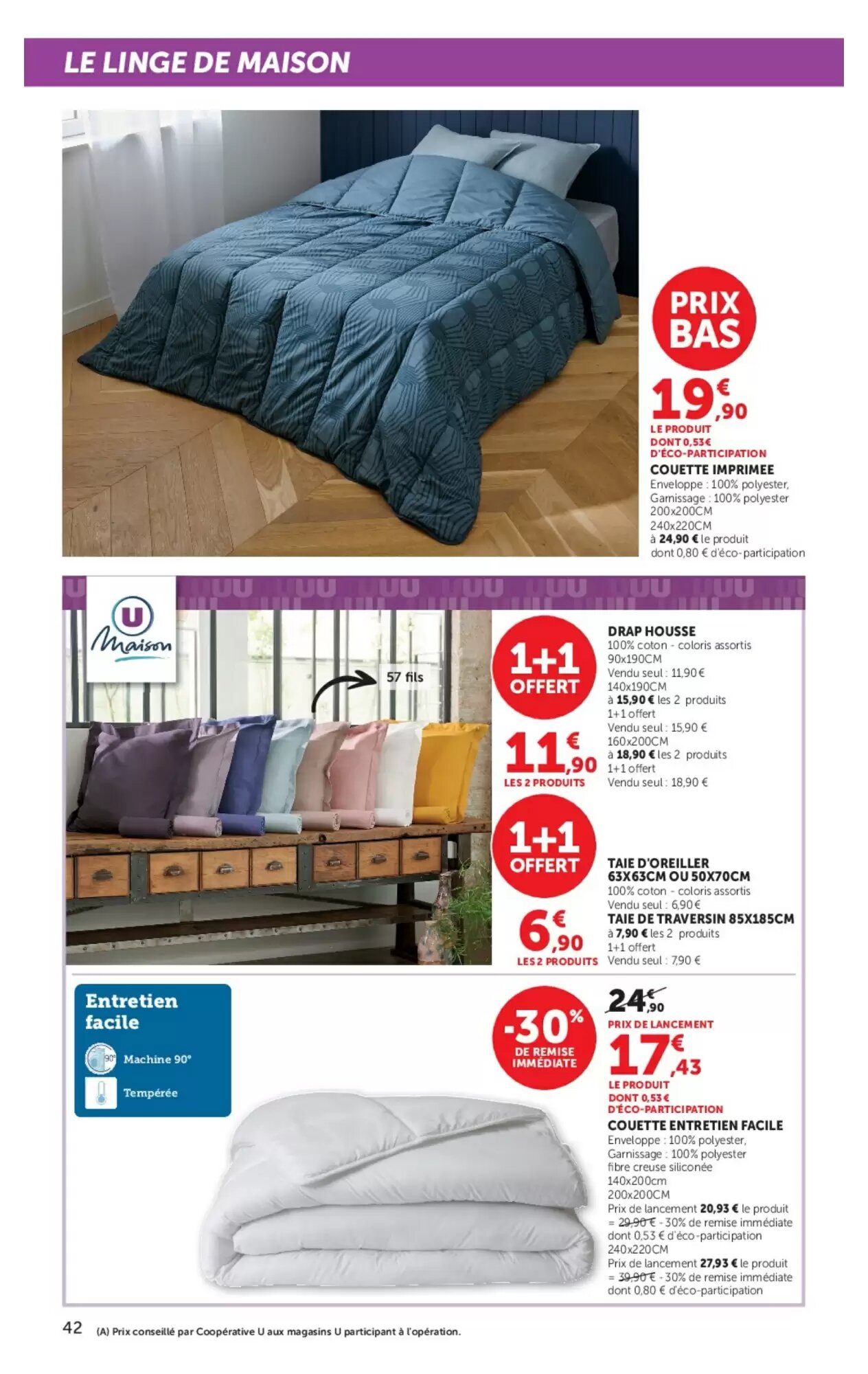 Prospectus promotionnel Hyper U valable à partir du 18/08/2026 - Page 42.