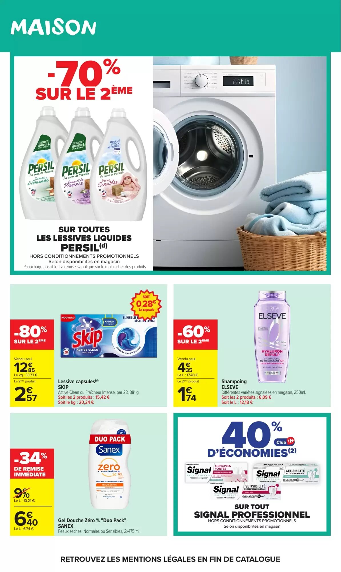 Prospectus promotionnel Carrefour Market valable à partir du 18/08/2026 - Page 12.