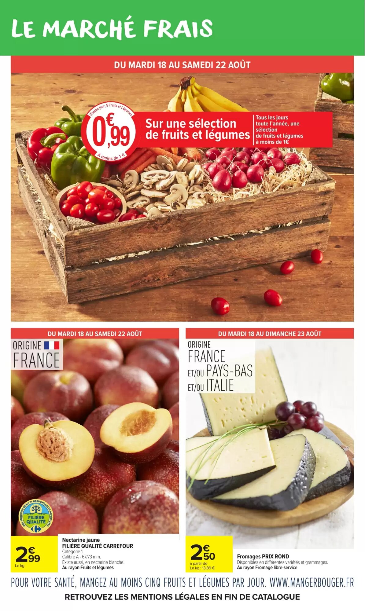 Prospectus promotionnel Carrefour Market valable à partir du 18/08/2026 - Page 5.