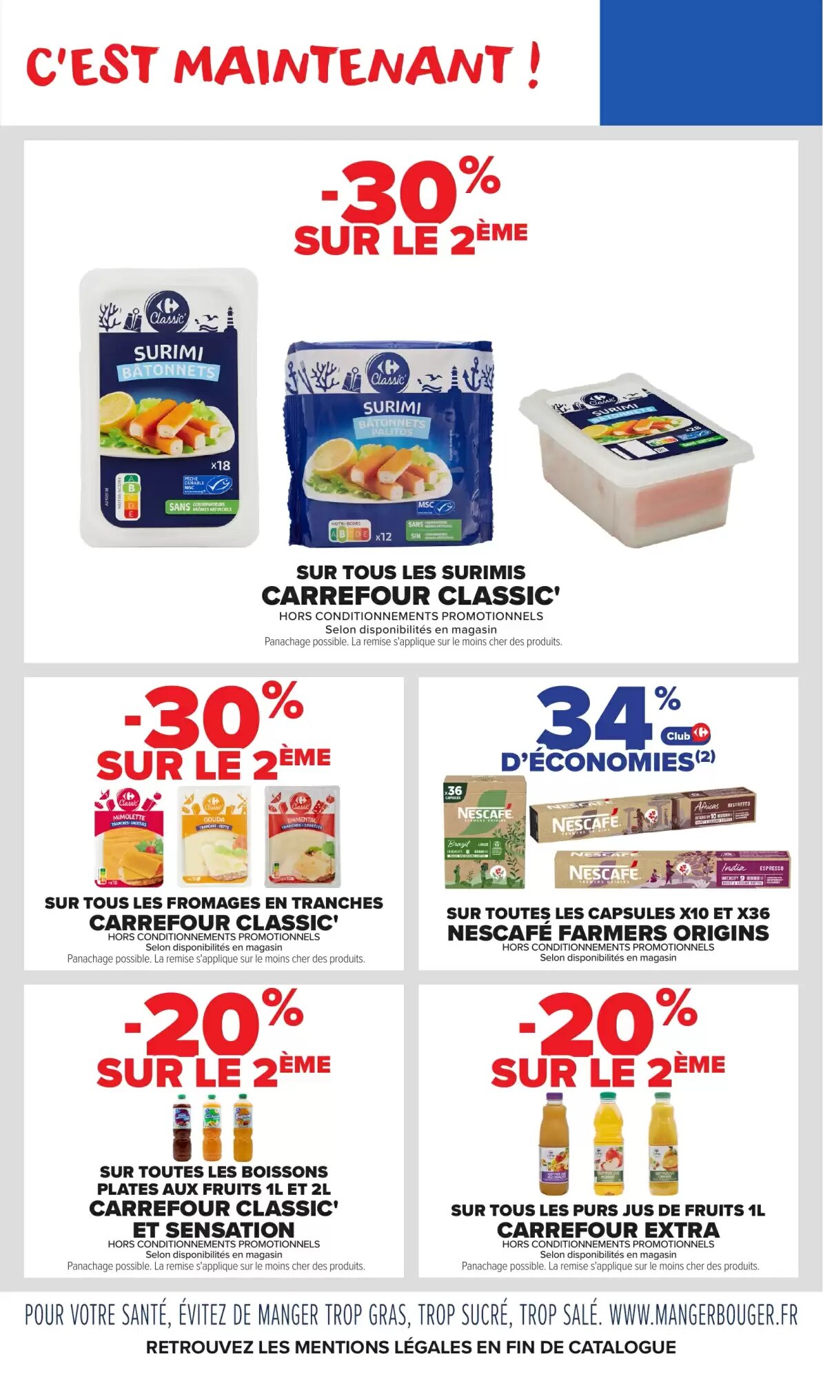 Prospectus promotionnel Carrefour Market valable à partir du 18/08/2026 - Page 7.