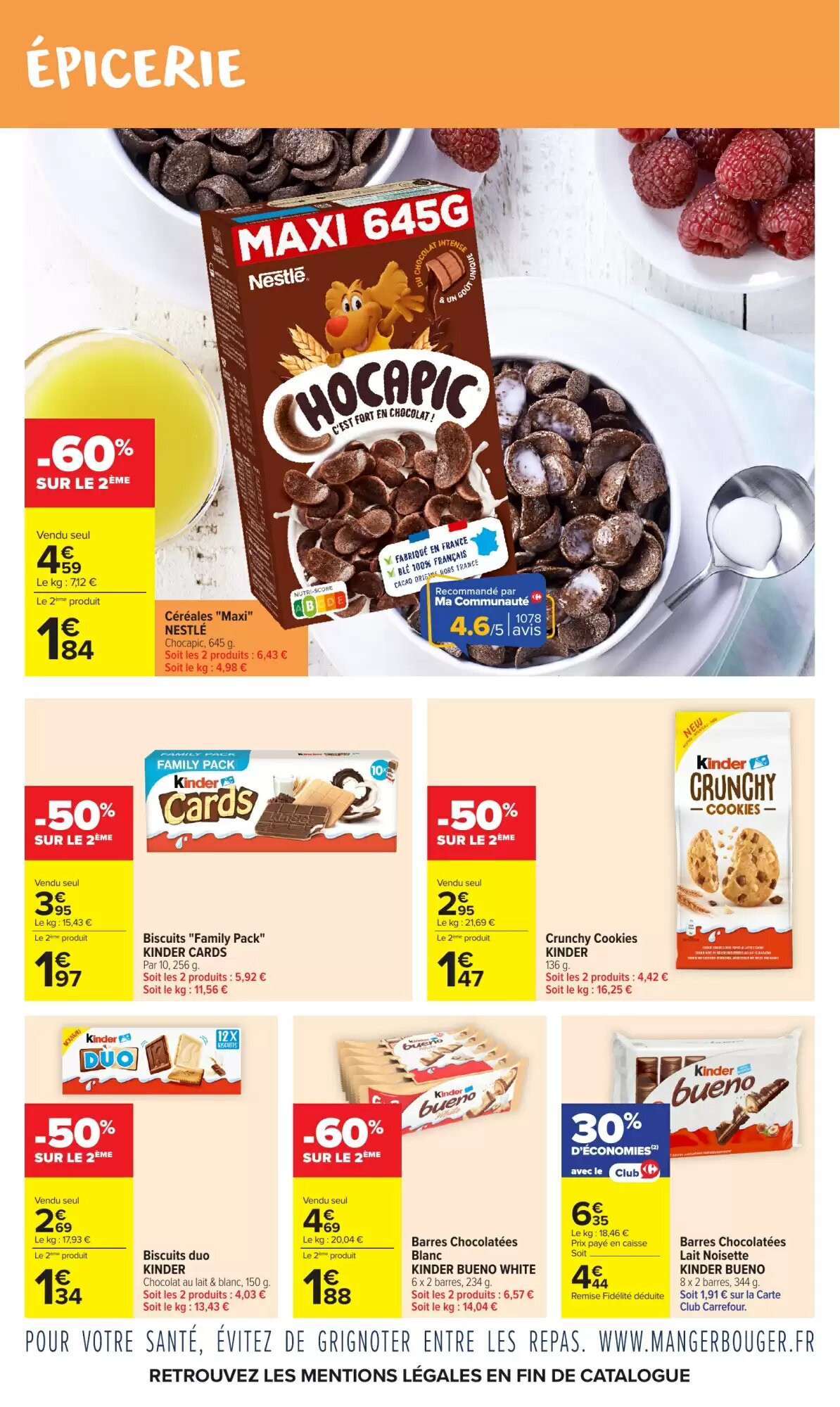 Prospectus promotionnel Carrefour Market valable à partir du 18/08/2026 - Page 8.