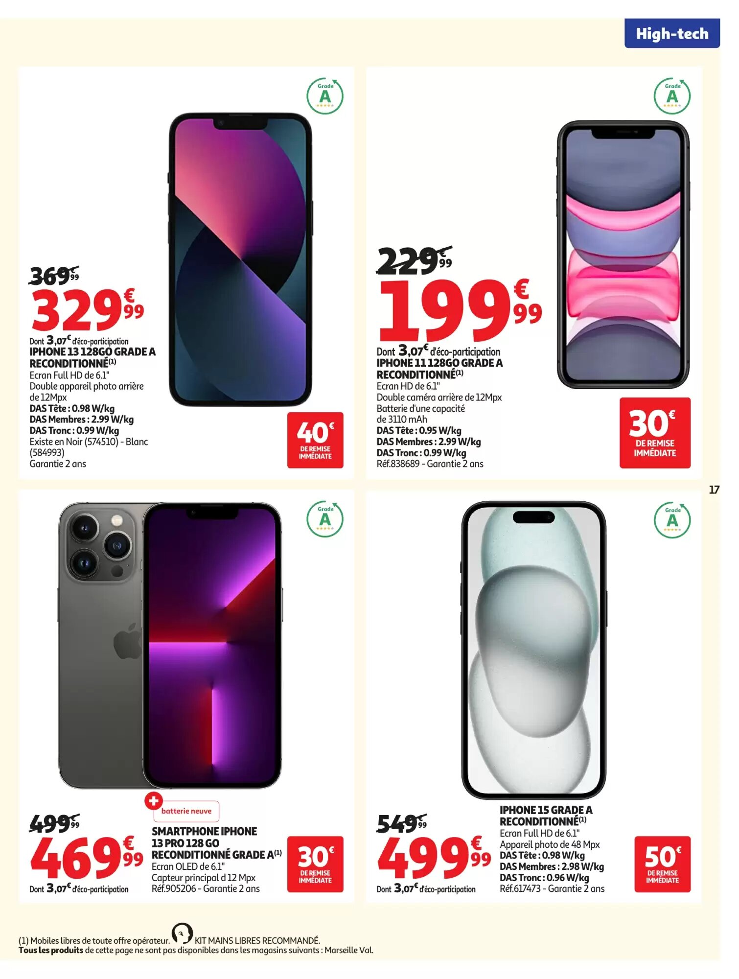 Prospectus promotionnel Auchan valable à partir du 18/08/2026 - Page 17.