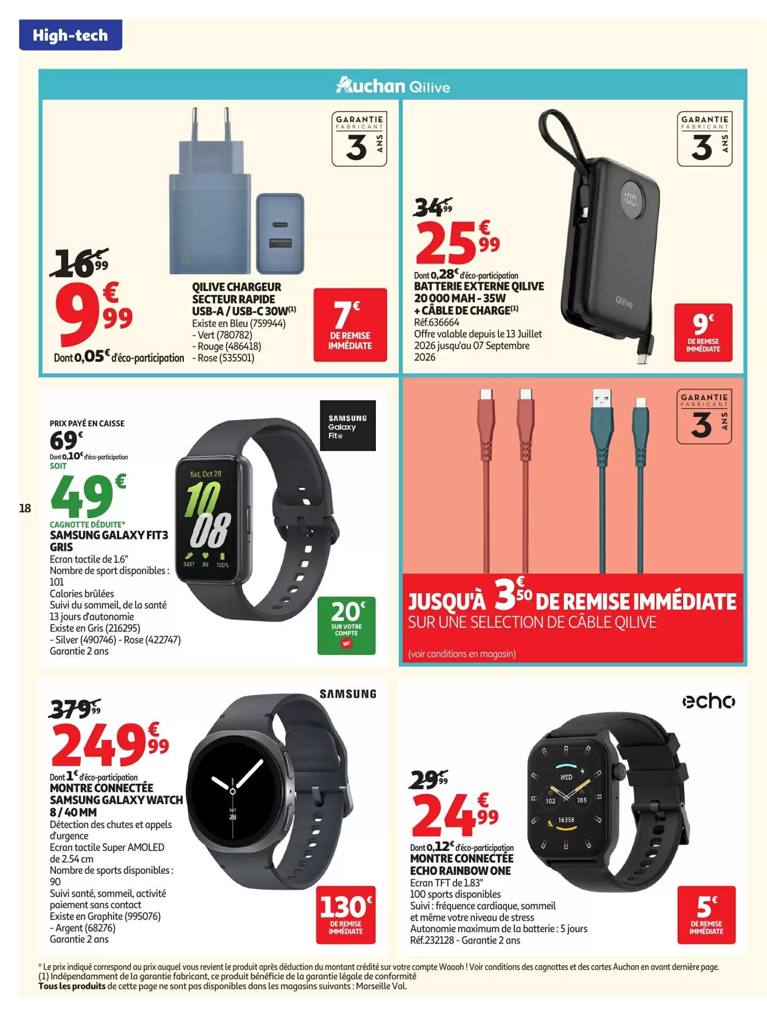 Prospectus promotionnel Auchan valable à partir du 18/08/2026 - Page 18.