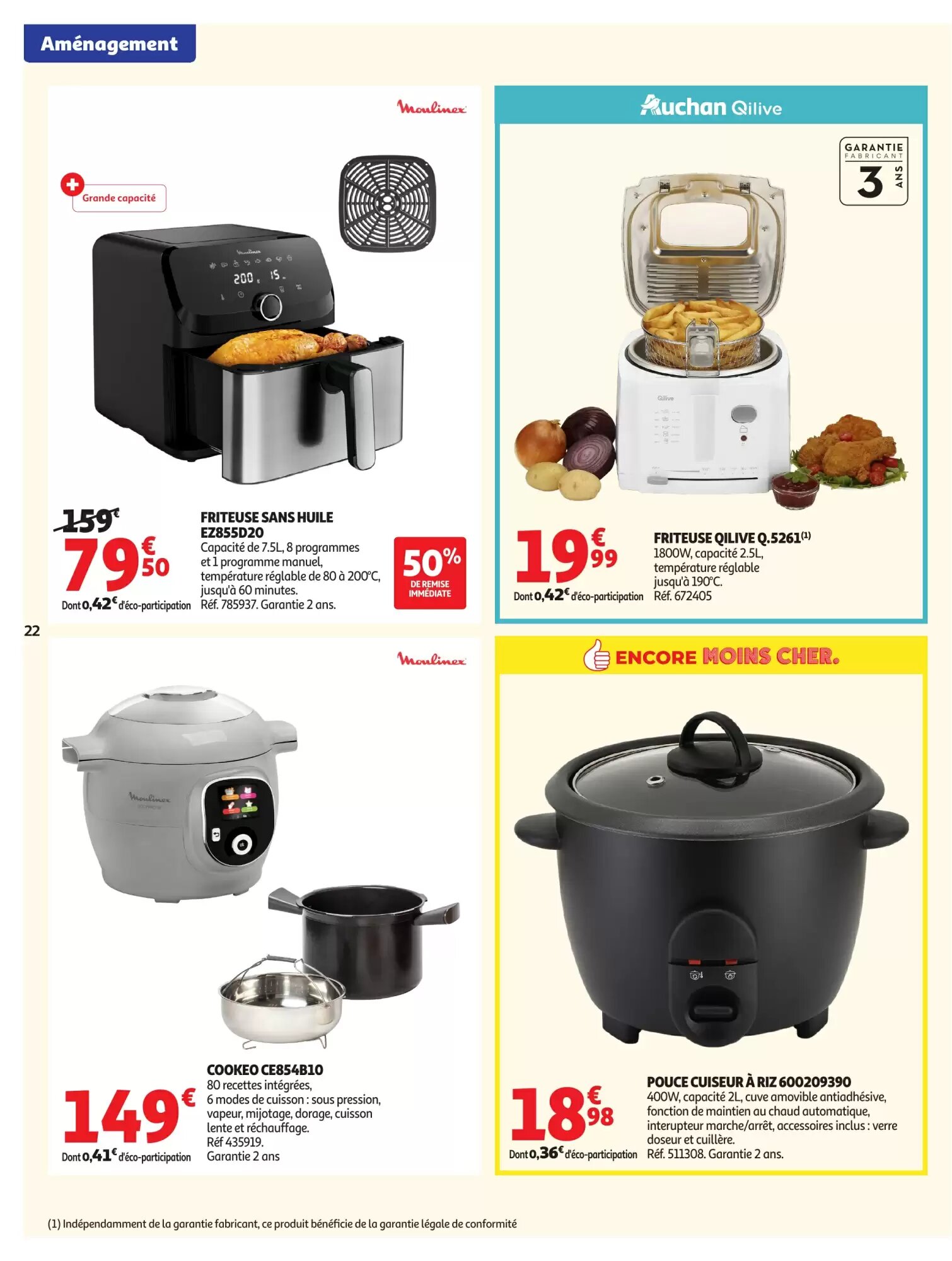 Prospectus promotionnel Auchan valable à partir du 18/08/2026 - Page 22.