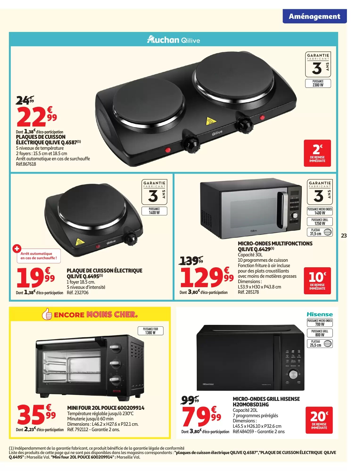 Prospectus promotionnel Auchan valable à partir du 18/08/2026 - Page 23.