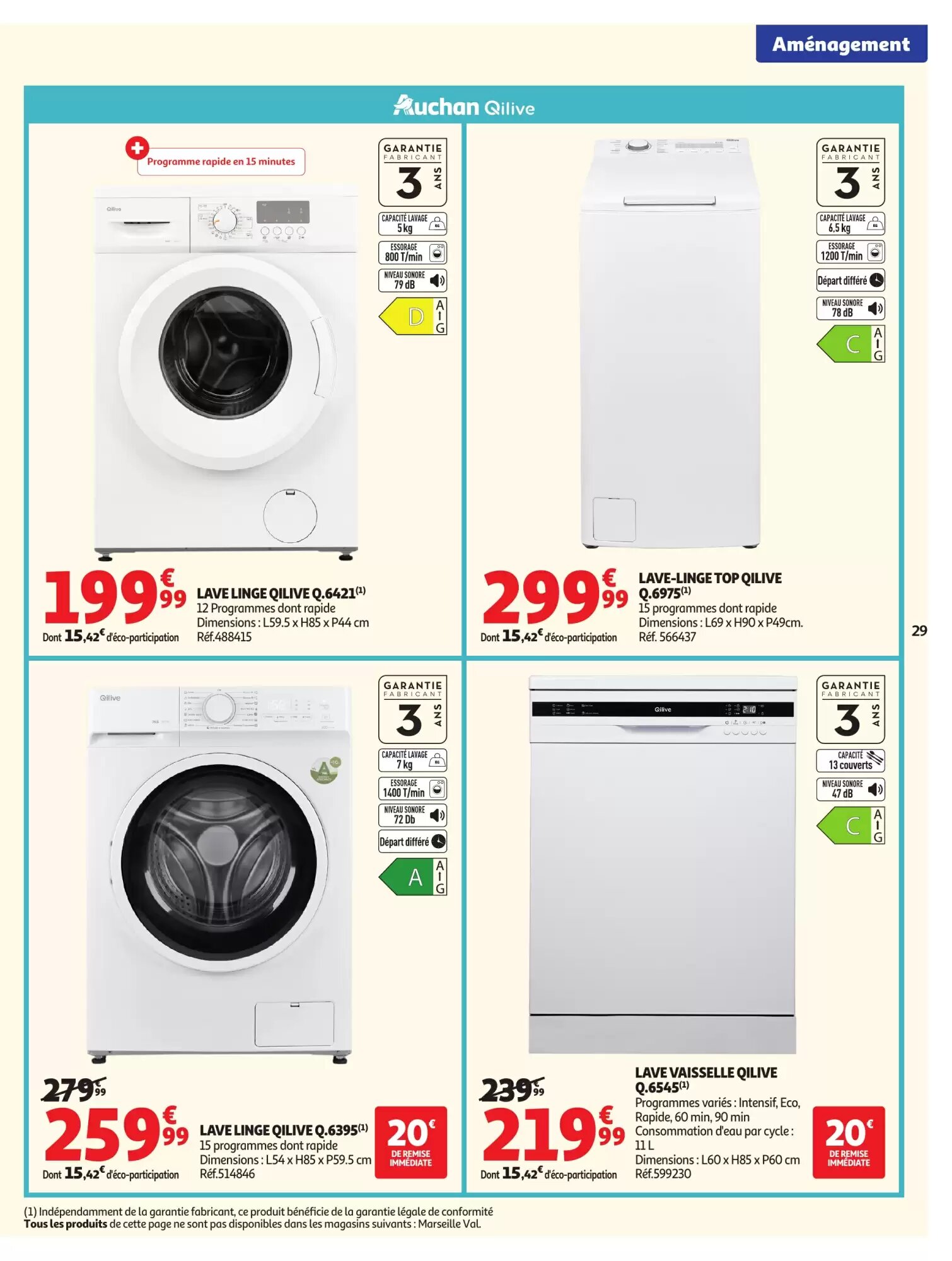 Prospectus promotionnel Auchan valable à partir du 18/08/2026 - Page 29.