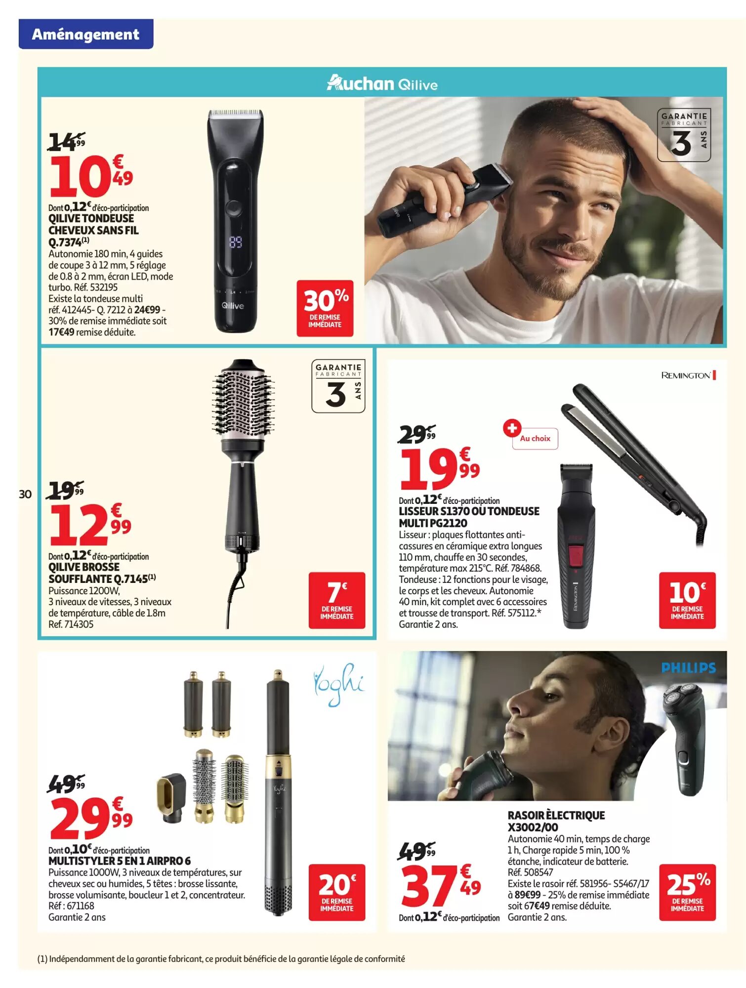 Prospectus promotionnel Auchan valable à partir du 18/08/2026 - Page 30.