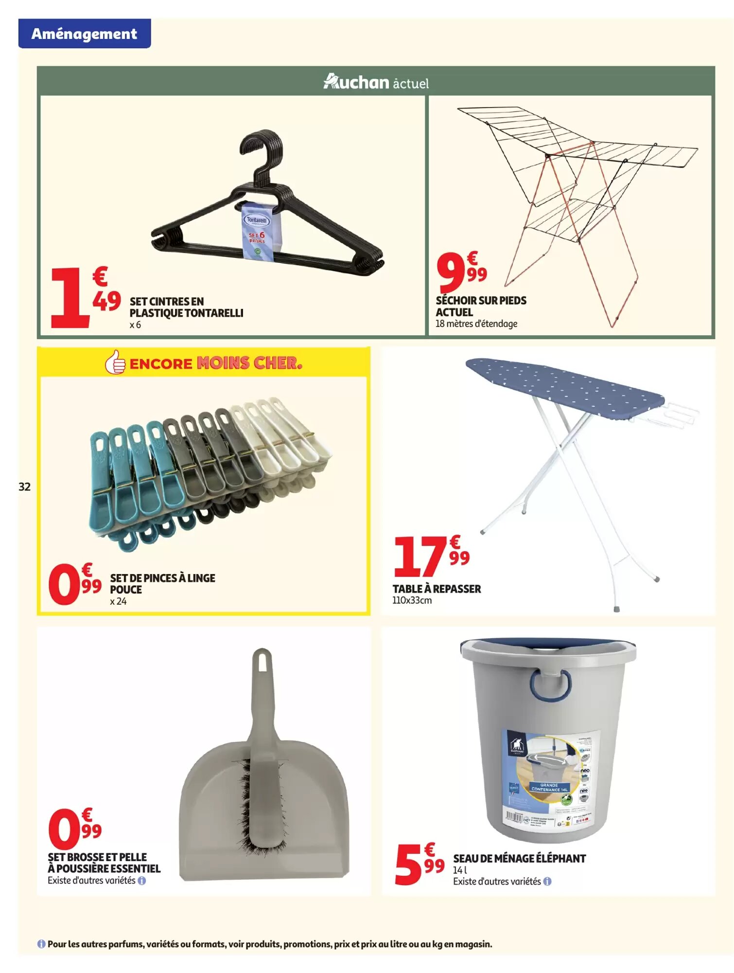 Prospectus promotionnel Auchan valable à partir du 18/08/2026 - Page 32.