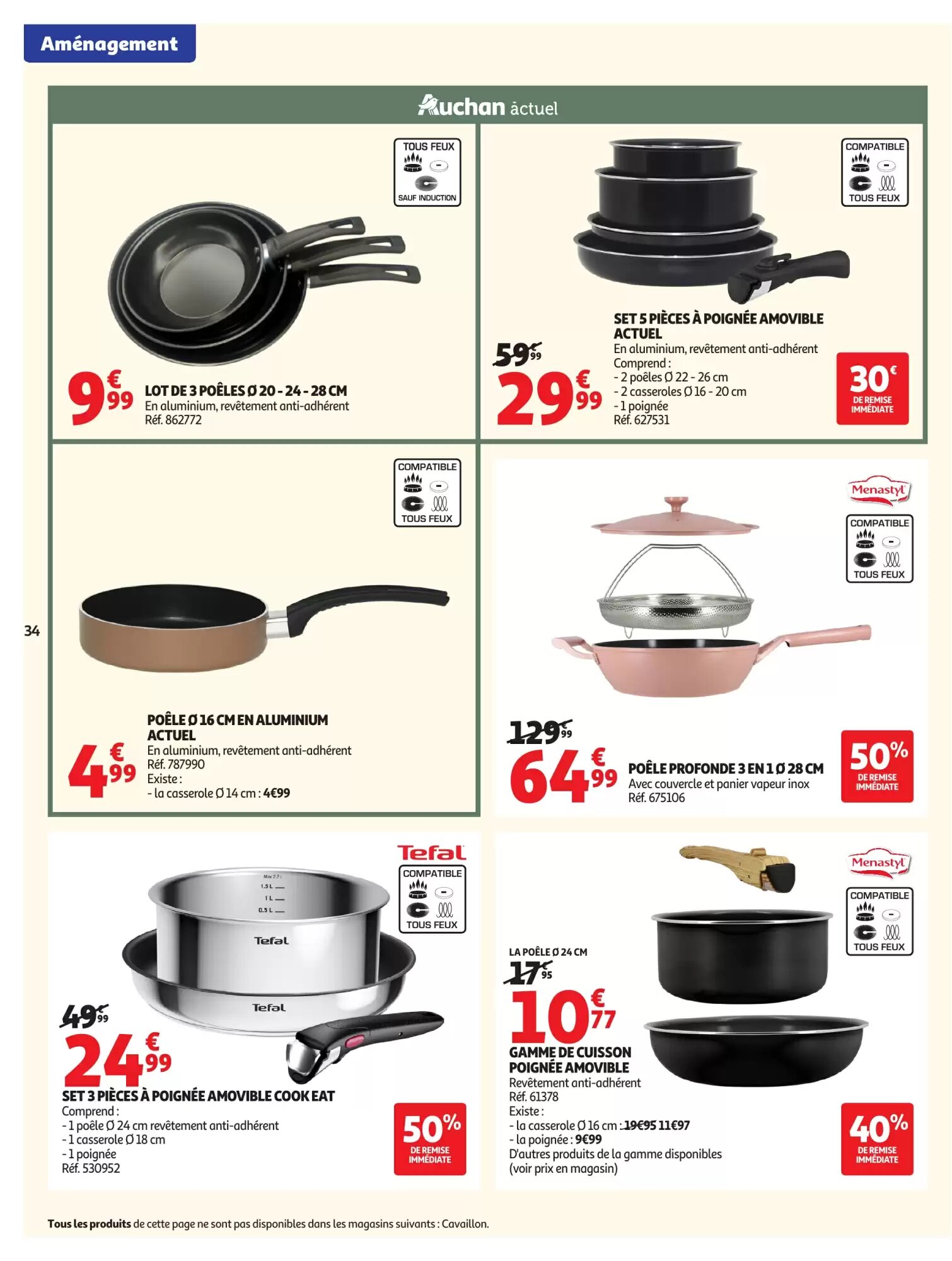Prospectus promotionnel Auchan valable à partir du 18/08/2026 - Page 34.