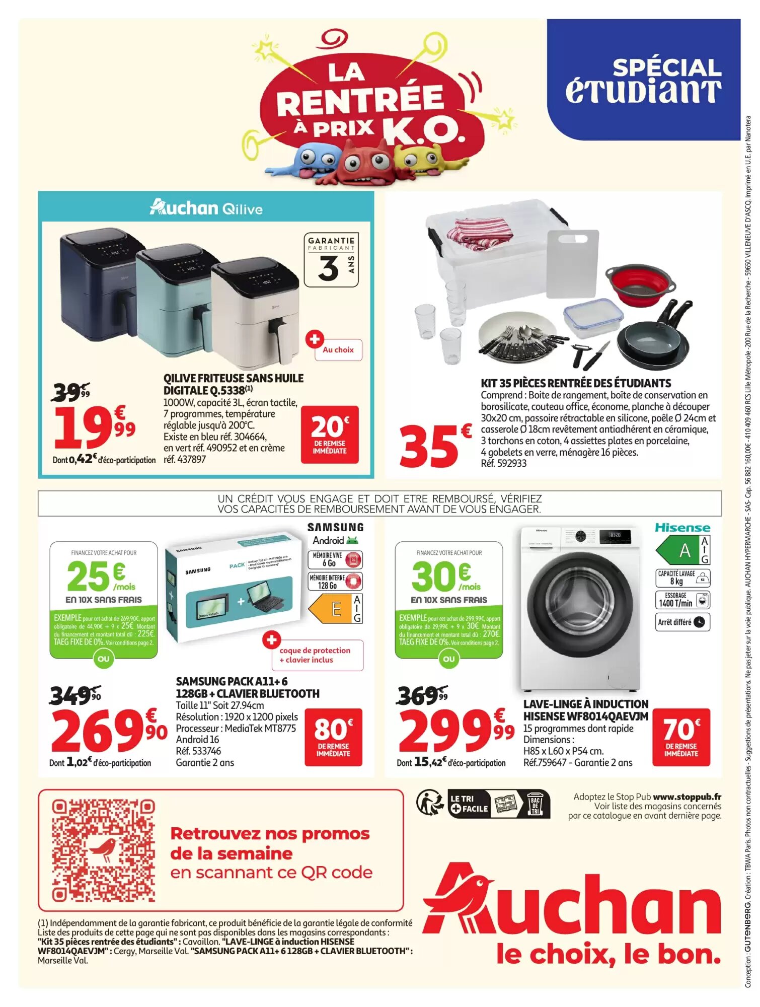 Prospectus promotionnel Auchan valable à partir du 18/08/2026 - Page 40.